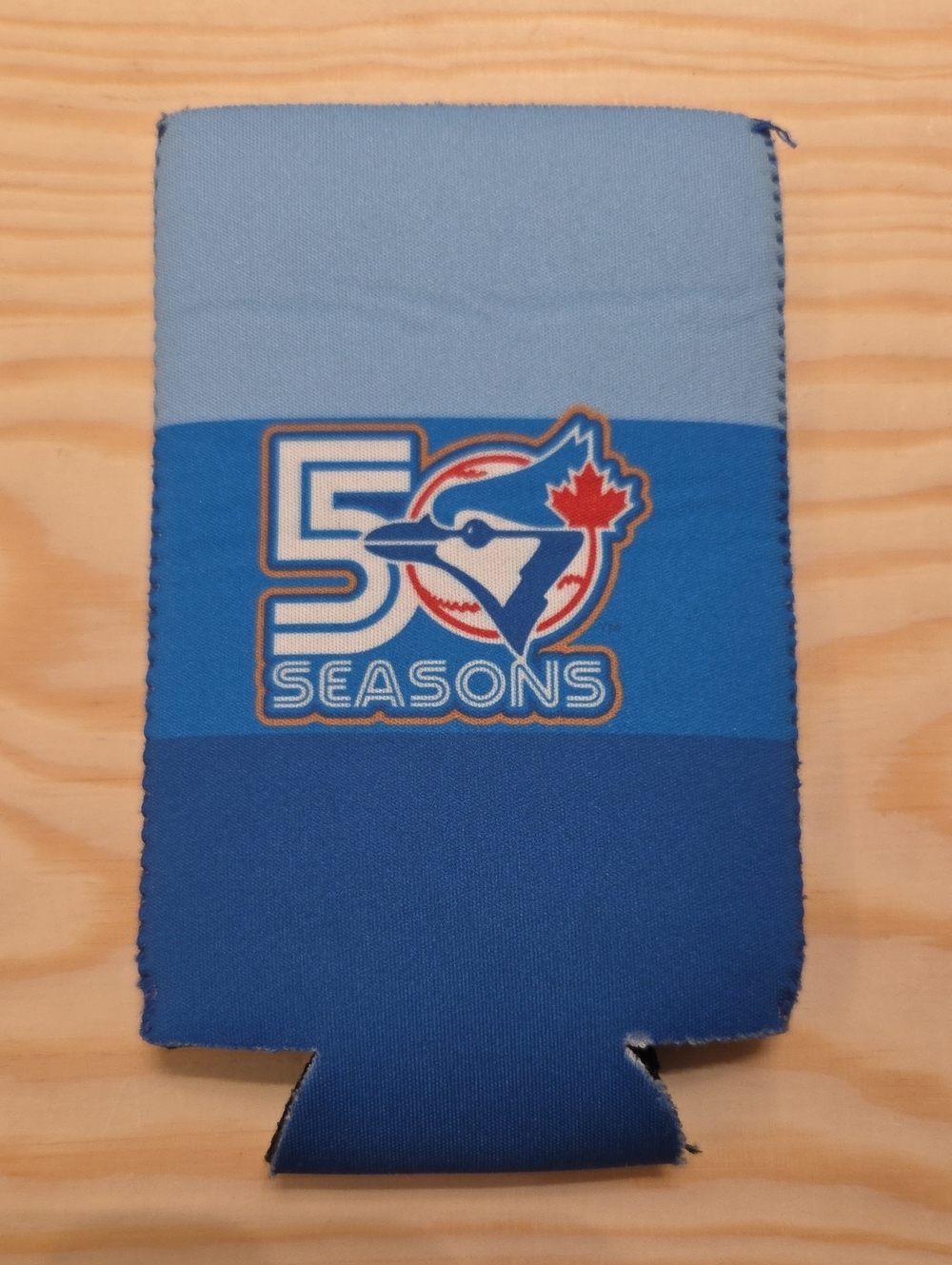Toronto Blue Jays 50th Season MLB Beer Koozie